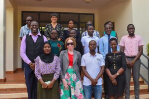 A photo of the Ugandan Disabled Youth Investigates team